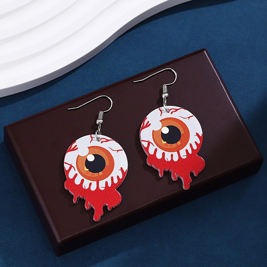 Spooky Halloween Charm Drop Earrings - NO-10