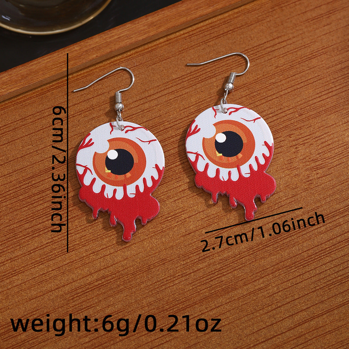 Spooky Halloween Charm Drop Earrings - NO-10 - 1