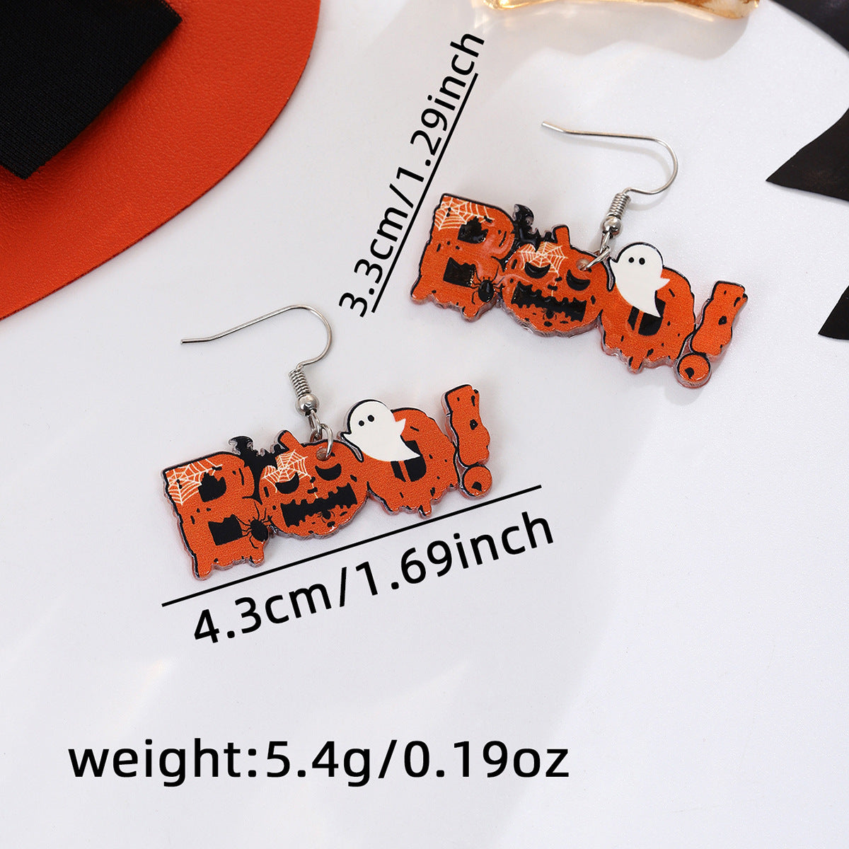 Spooky Halloween Charm Drop Earrings - NO-2 - 1