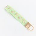 Ditsy Floral Ribbon Wristlet Keychain - NO-2