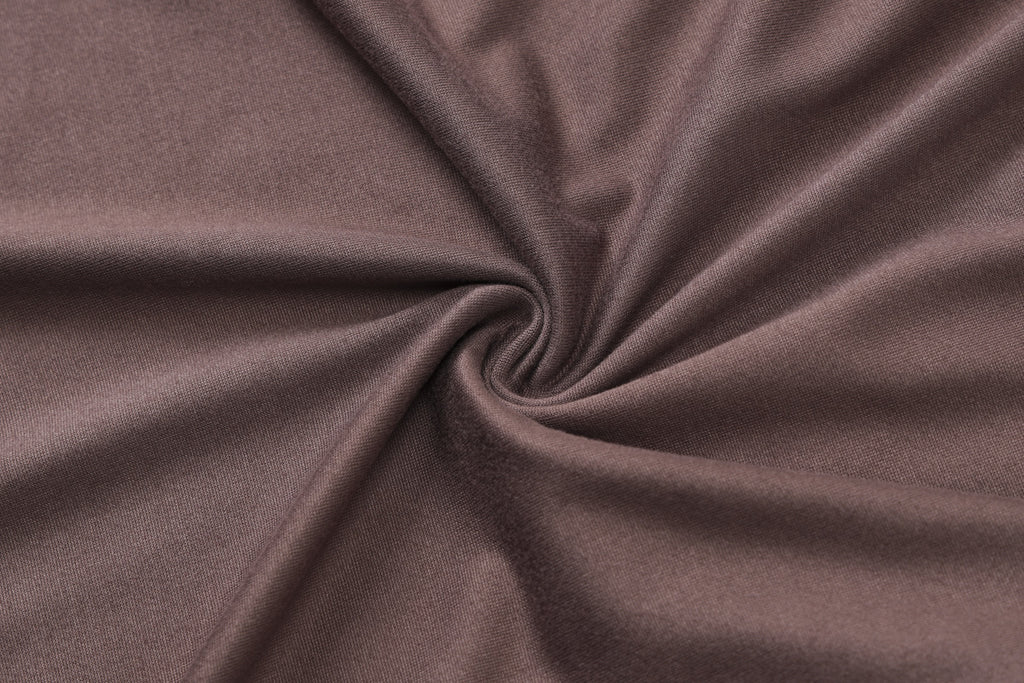 Ruched Drop Waist Sleeveless Maxi Dress - Brown - 5