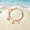 Ocean Charm Beaded Beach Anklet - NO-1