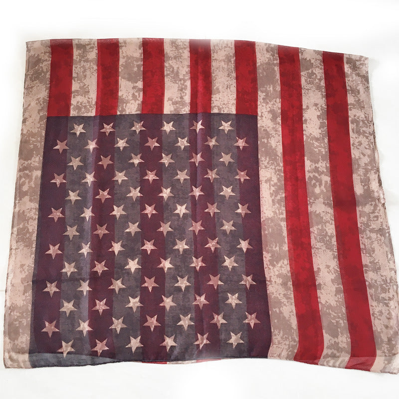 Stars and Stripes Sheer Kimono Wrap - Printed - 1