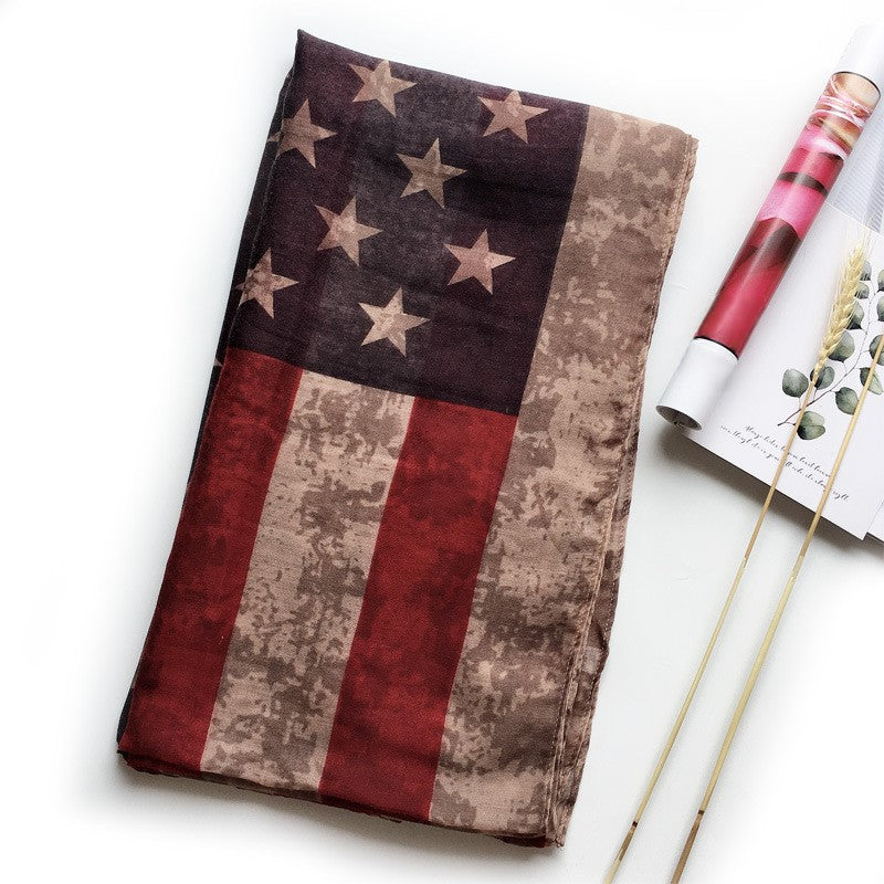 Stars and Stripes Sheer Kimono Wrap - Printed - 4