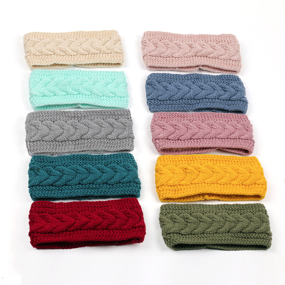 Extra Wide Plush Lined Cable Headband - view 12