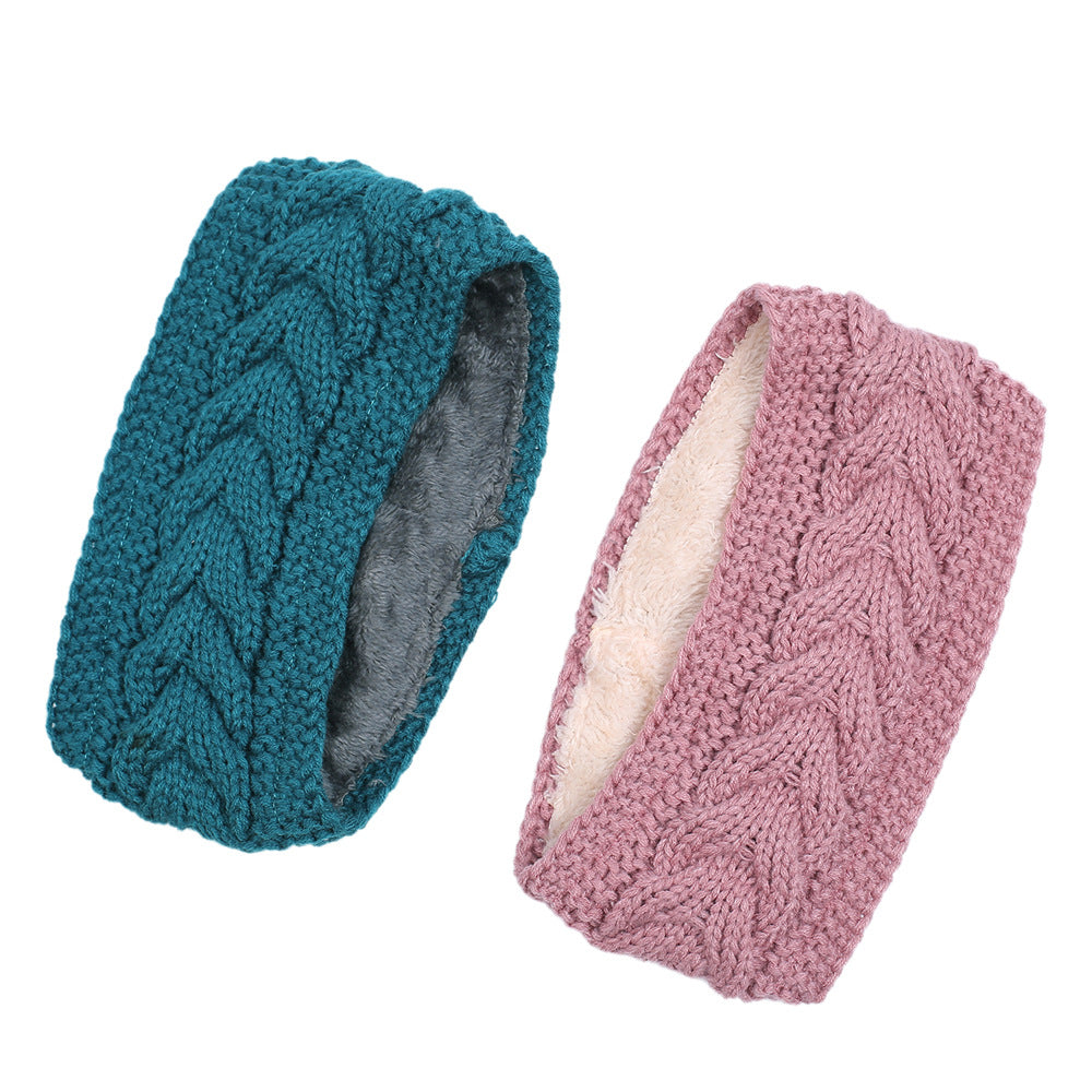 Extra Wide Plush Lined Cable Headband - view 13