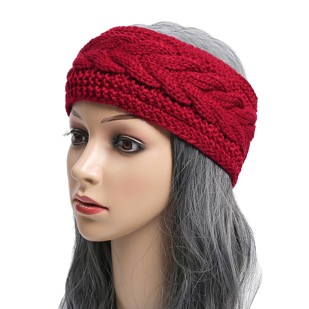 Extra Wide Plush Lined Cable Headband - view 17
