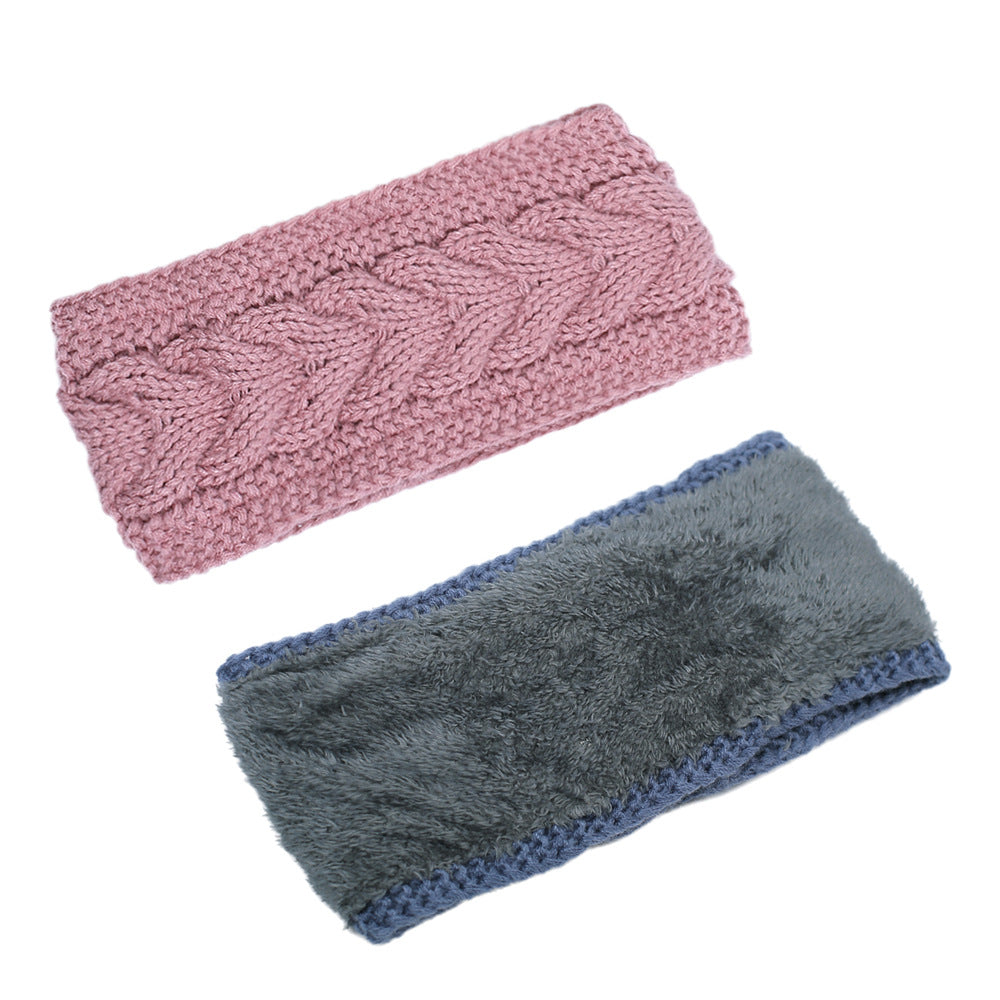Extra Wide Plush Lined Cable Headband - view 21