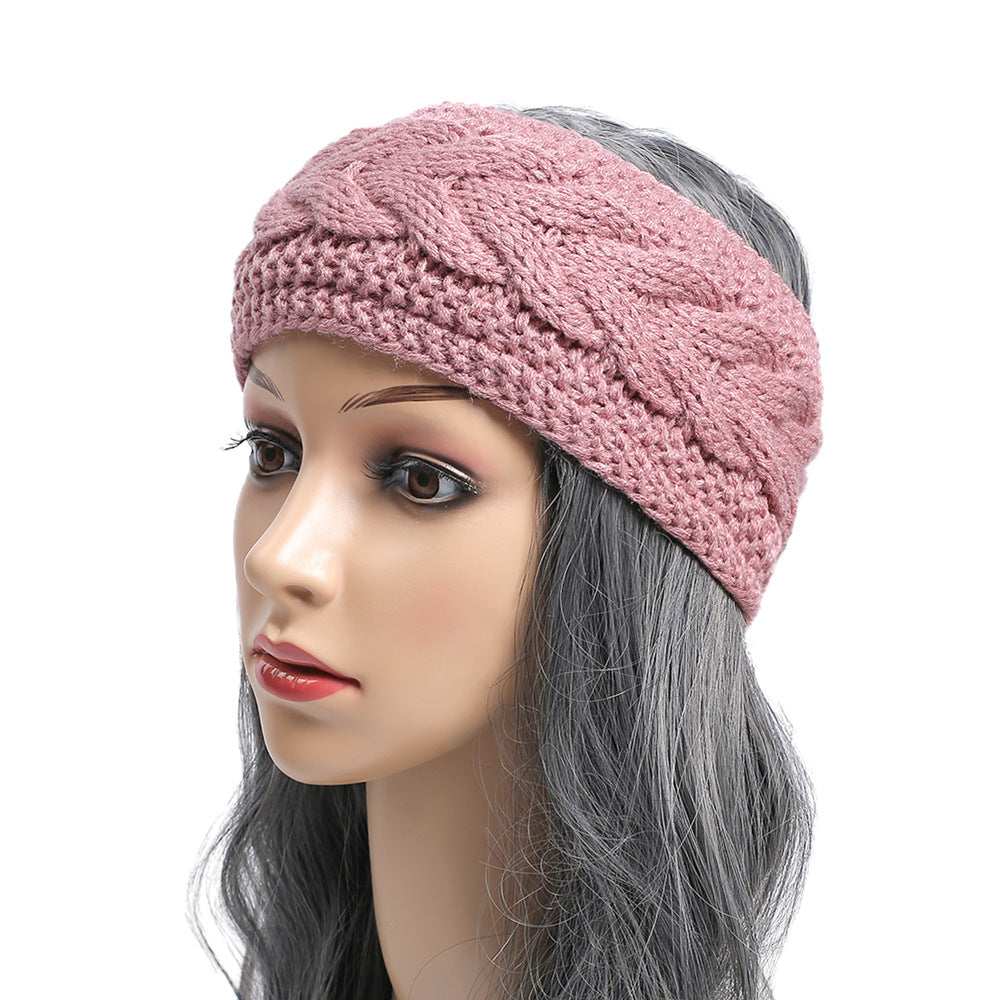 Extra Wide Plush Lined Cable Headband - view 3