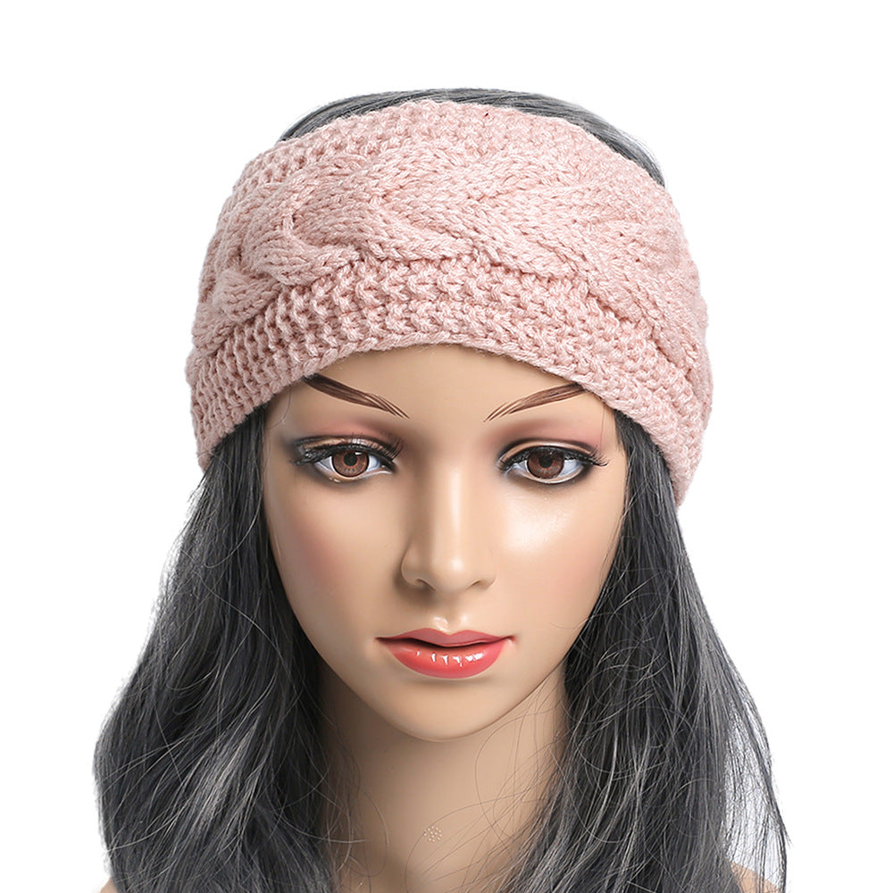 Extra Wide Plush Lined Cable Headband - view 4