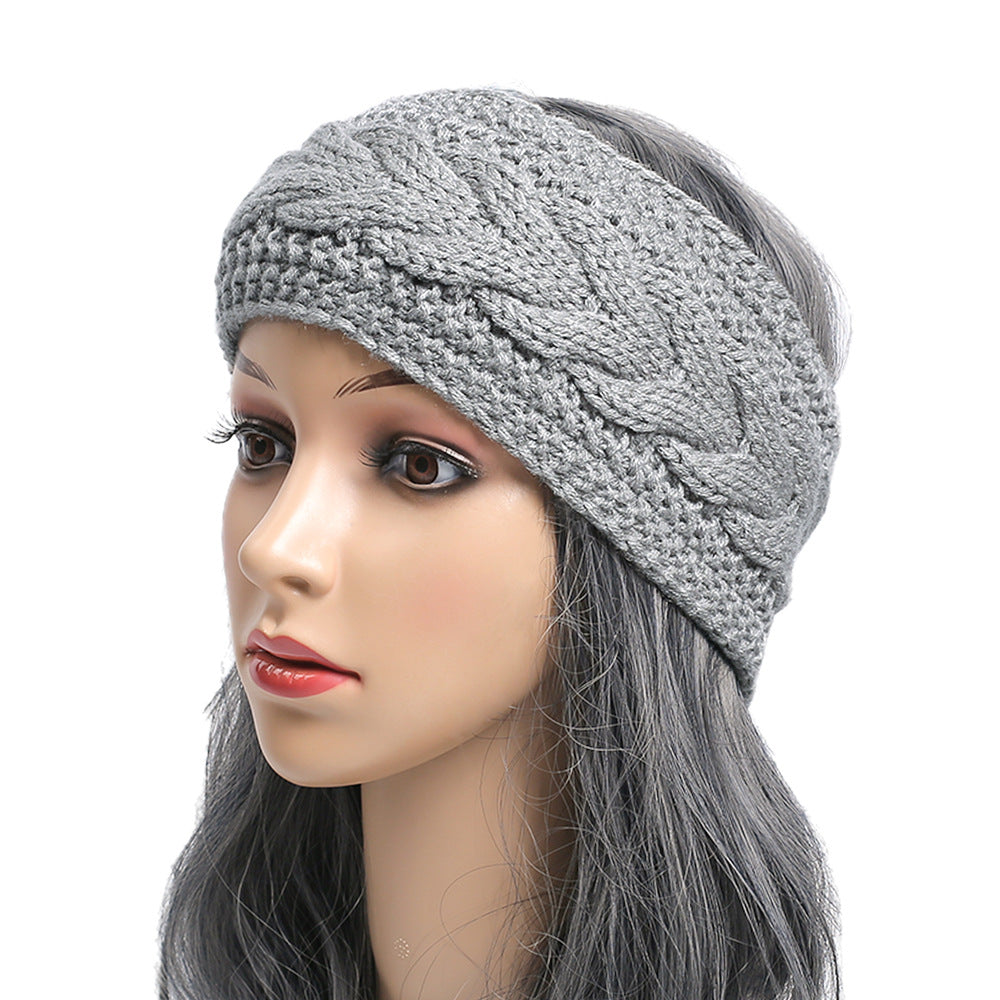 Extra Wide Plush Lined Cable Headband - view 7