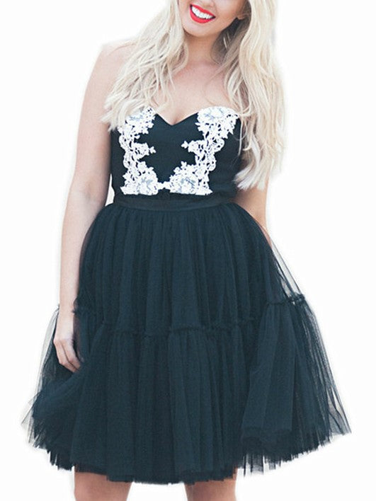 Puffy Tiered Tulle Party Skirt - view 5
