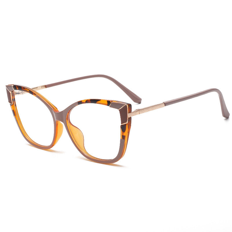Retro Cat Eye Clear Lens Eyeglass Frames - Decor_K