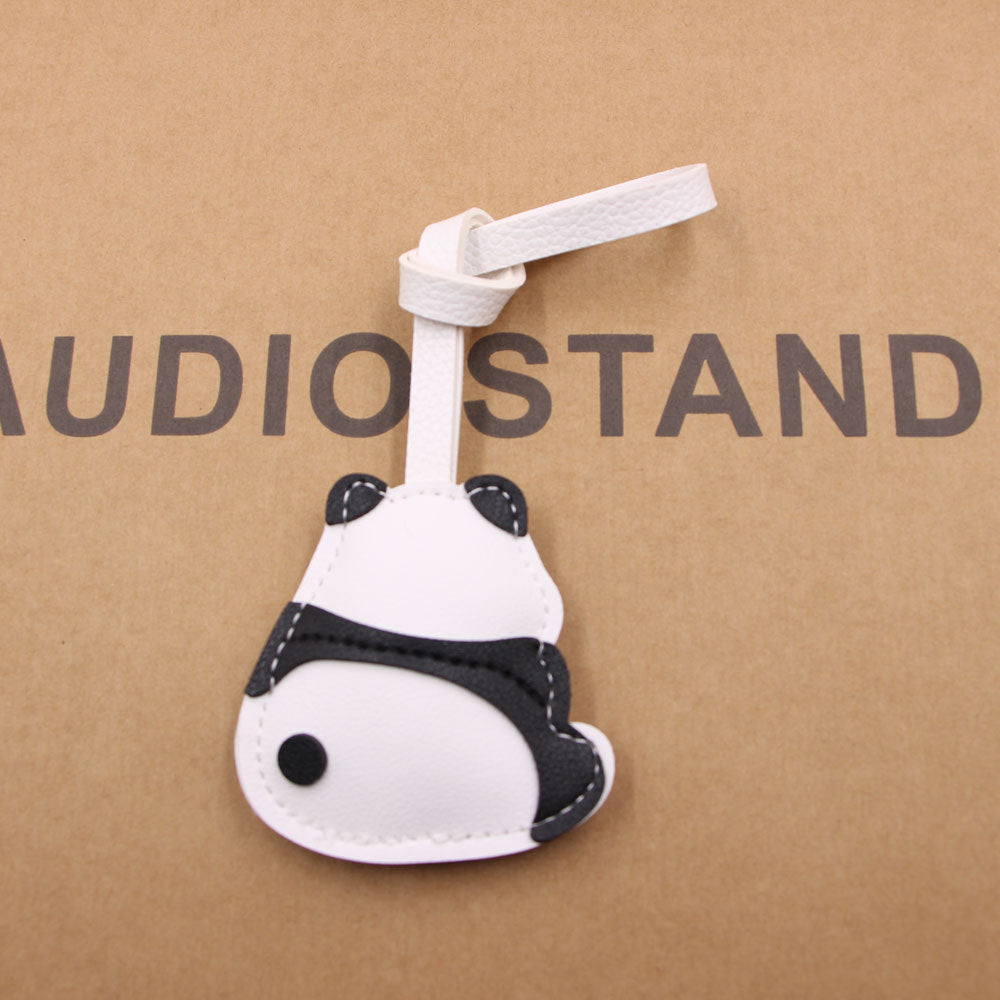Little Panda Leather Bag Charm Strap - view 2