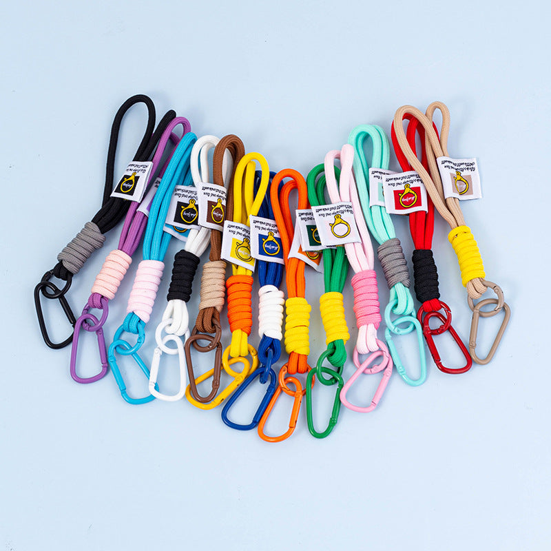 Short Rope Wristlet Keyring Strap