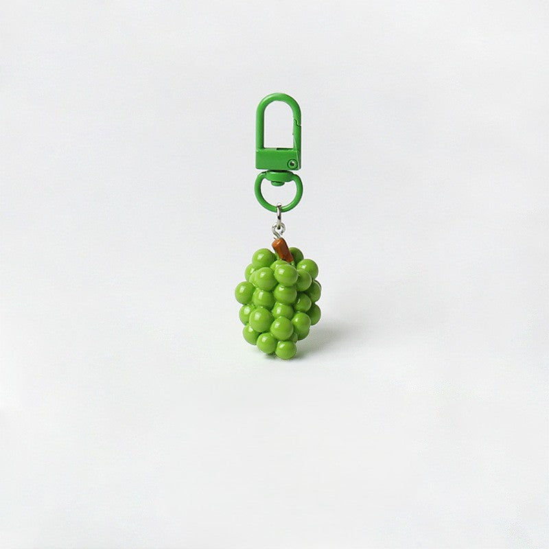 Realistic Fruit Charm Bag Keychain - Color_4