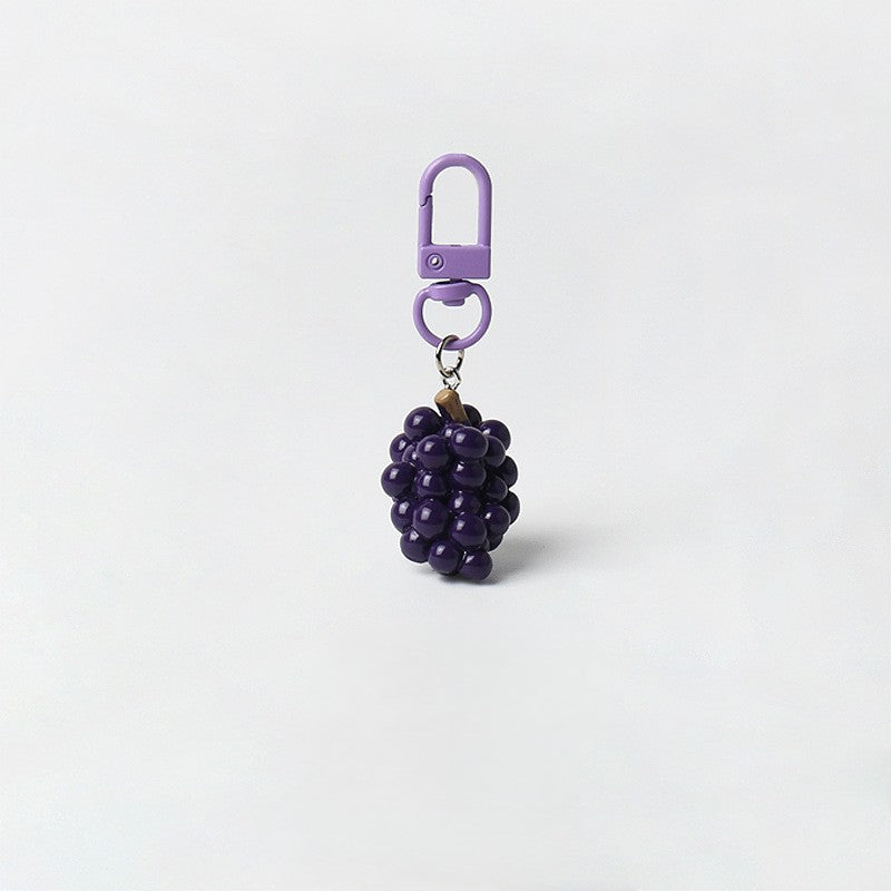 Realistic Fruit Charm Bag Keychain - Color_5