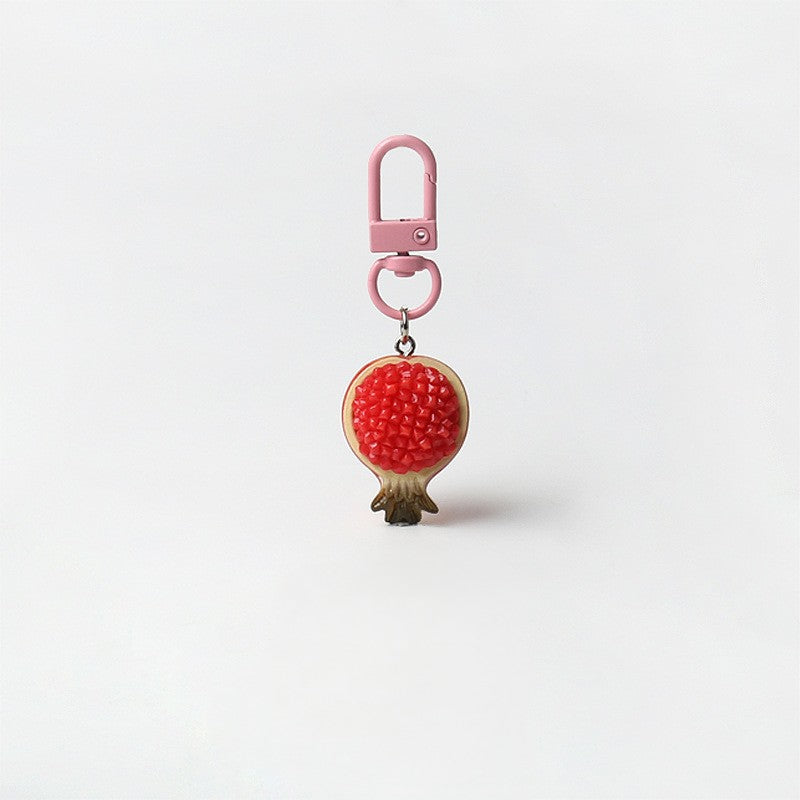 Realistic Fruit Charm Bag Keychain - Color_7