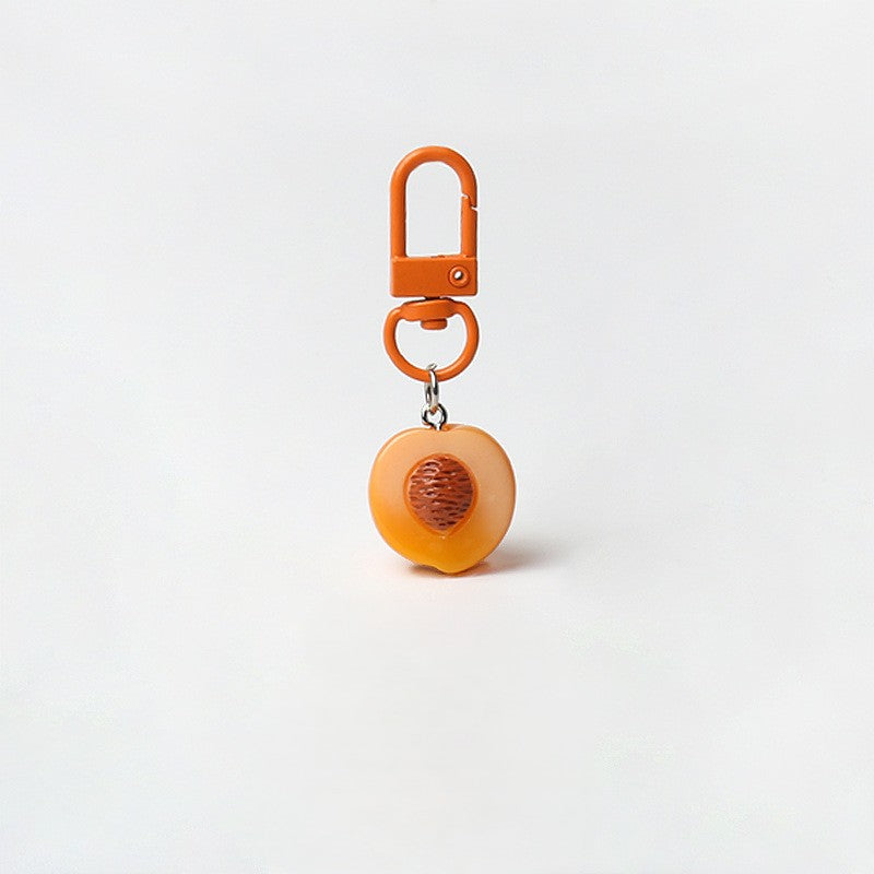 Realistic Fruit Charm Bag Keychain - Color_8
