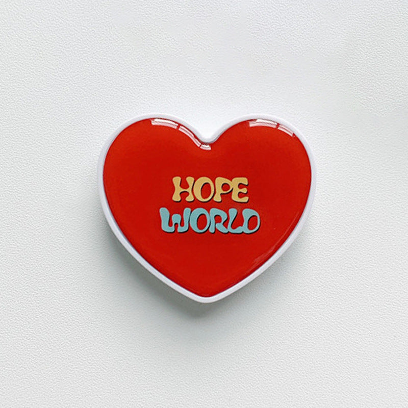 Heart Shaped Illustrated Phone Grip - Color_10