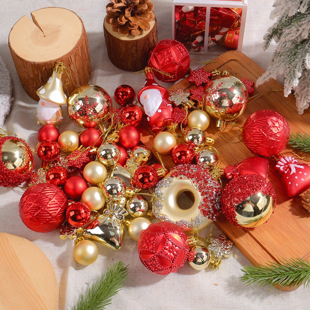 60-Piece Boxed Christmas Tree Ornament Set - NO-2 - 2