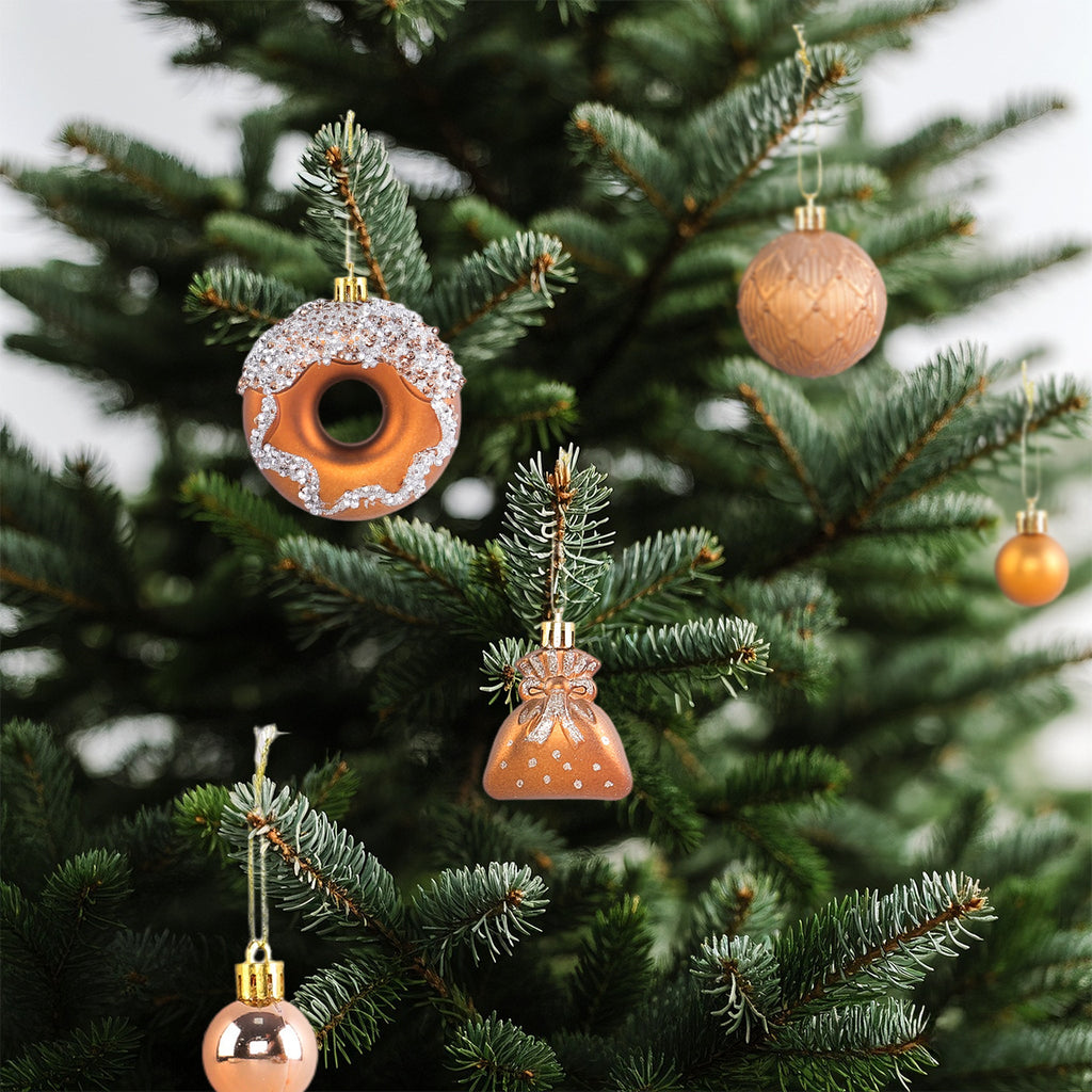 60-Piece Boxed Christmas Tree Ornament Set - NO-2 - 3