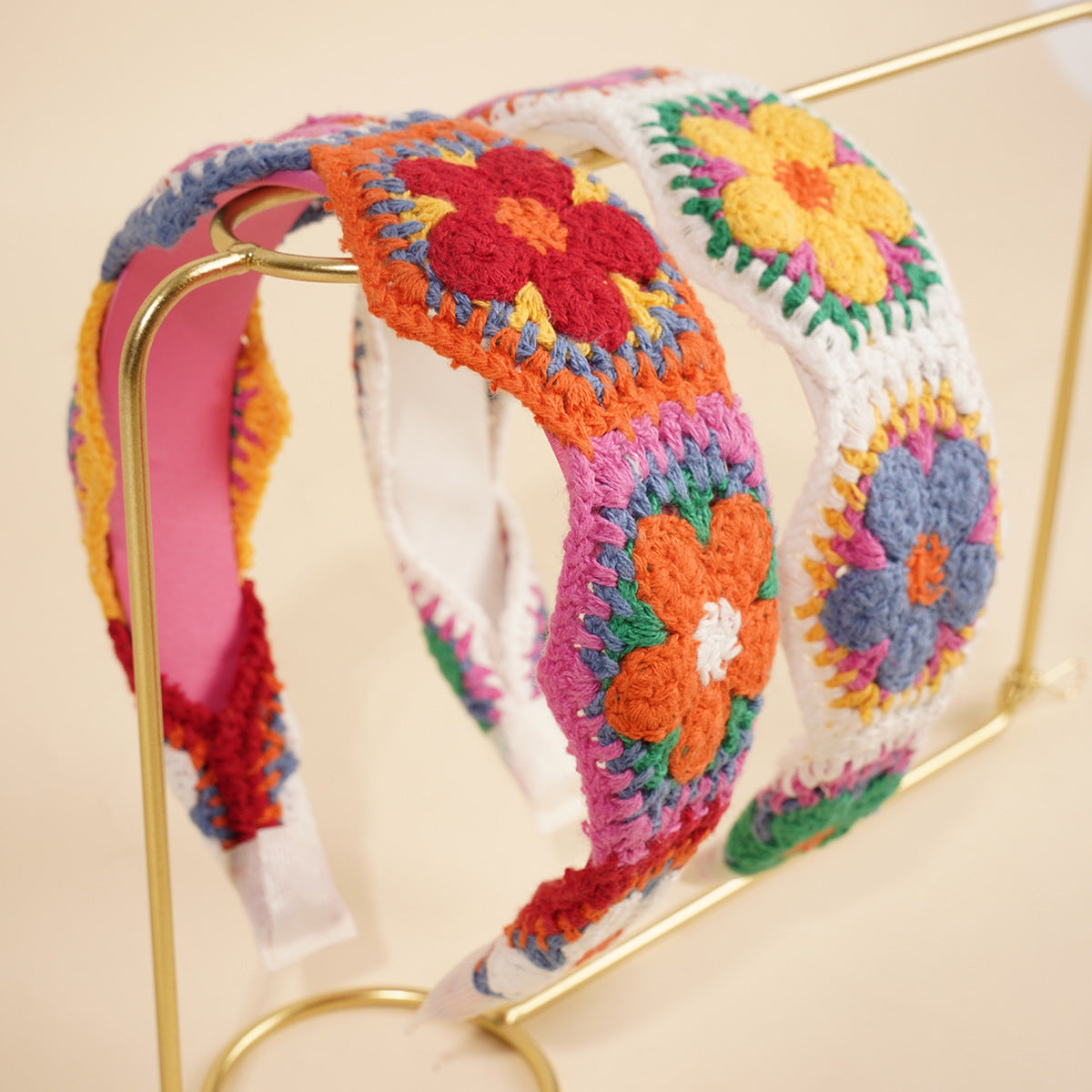 Fruit and Flower Crochet Knot Headband - view 1