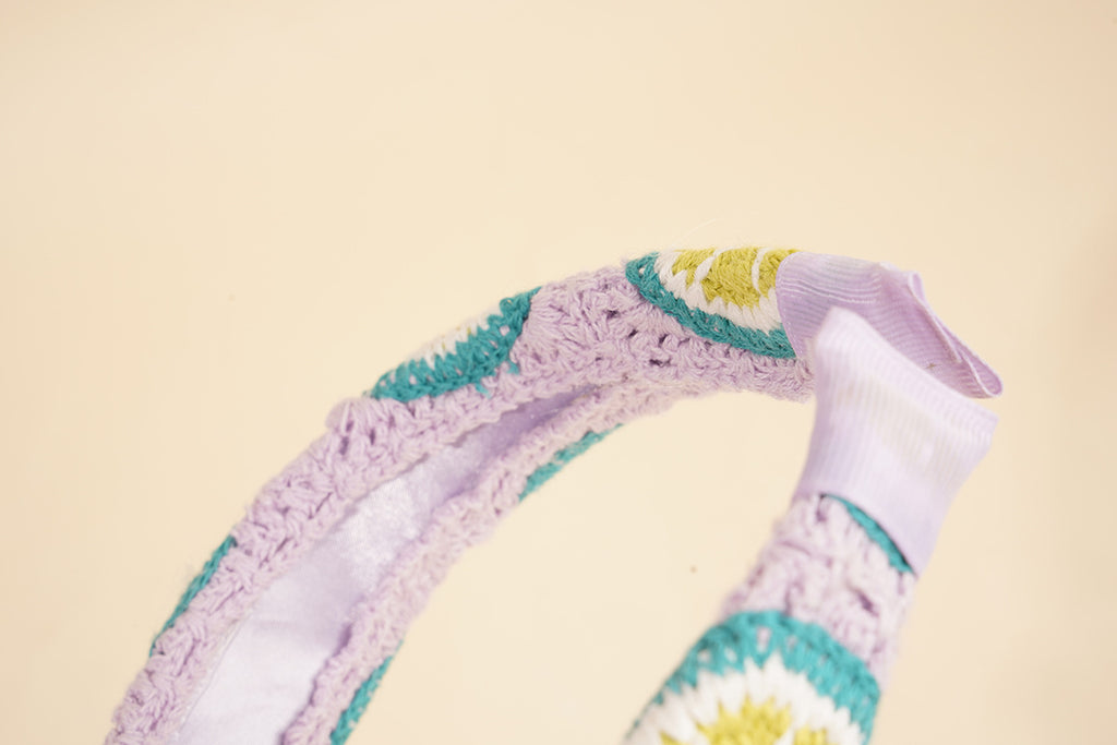 Fruit and Flower Crochet Knot Headband - view 12