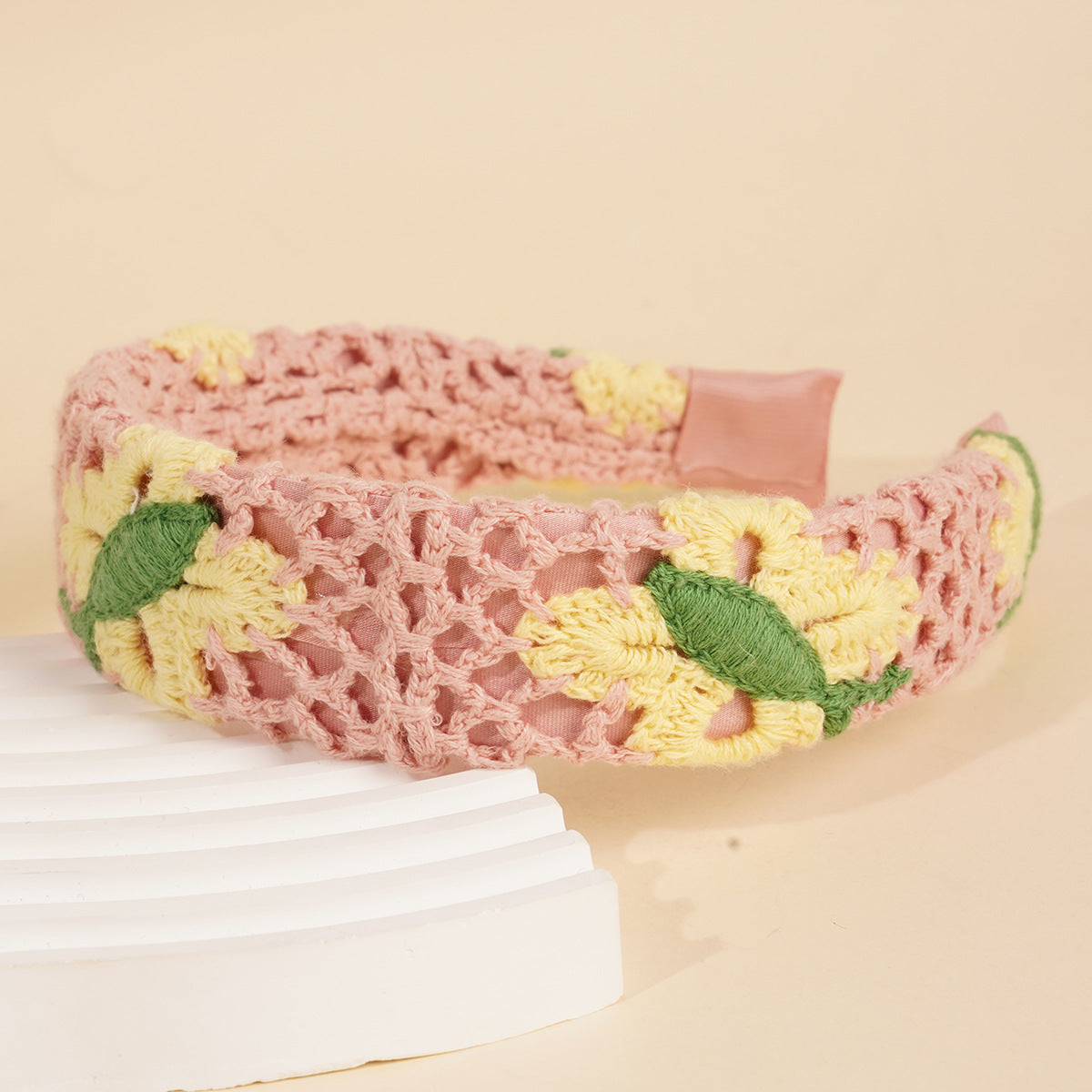 Fruit and Flower Crochet Knot Headband - view 15