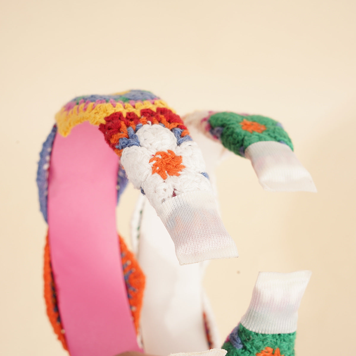 Fruit and Flower Crochet Knot Headband - view 4