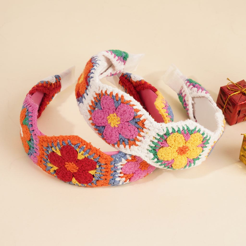 Fruit and Flower Crochet Knot Headband - view 5