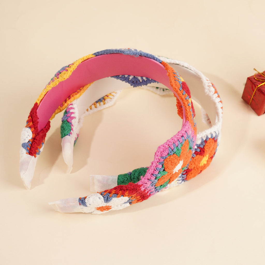 Fruit and Flower Crochet Knot Headband - view 6