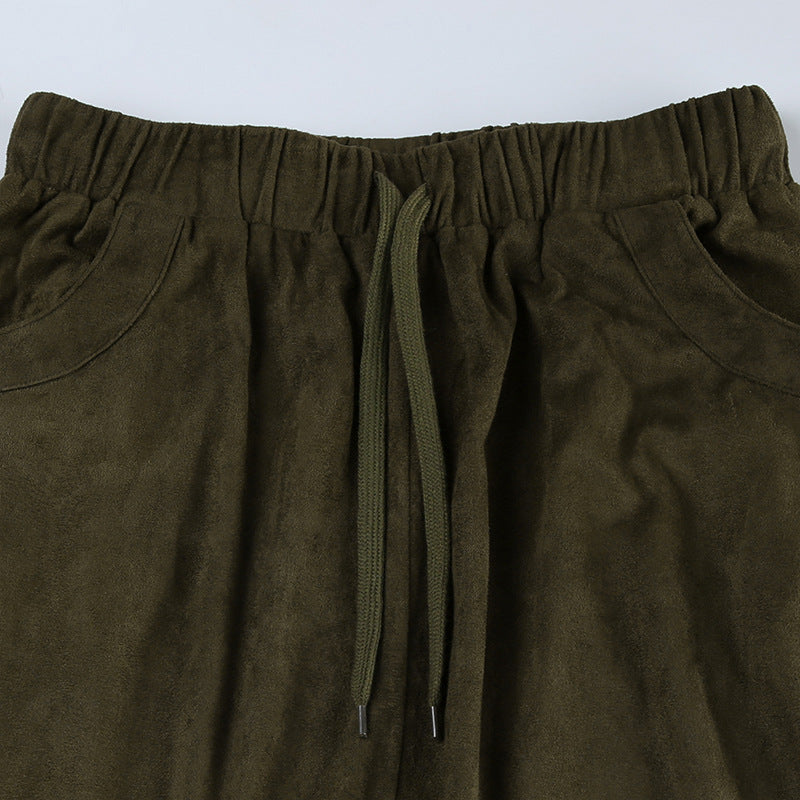 Lace Panel Godet Maxi Skirt - view 5