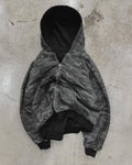 Wear Two Ways Camo Zip Hooded Sweatshirt - GreenCamo
