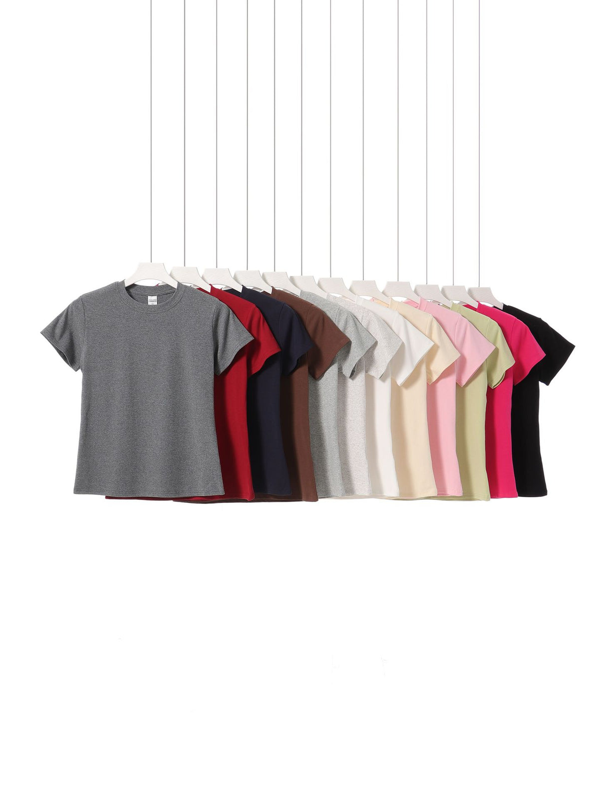 Slim Fit Cotton Crewneck T-Shirt - view 2
