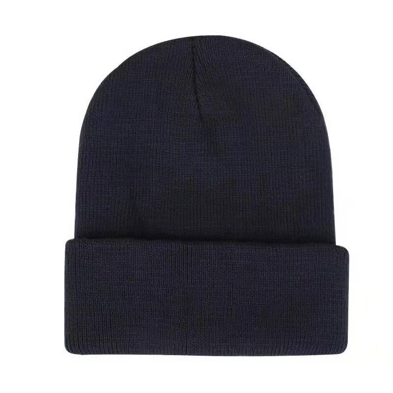 Classic Fold Cuff Knit Beanie - Color_07