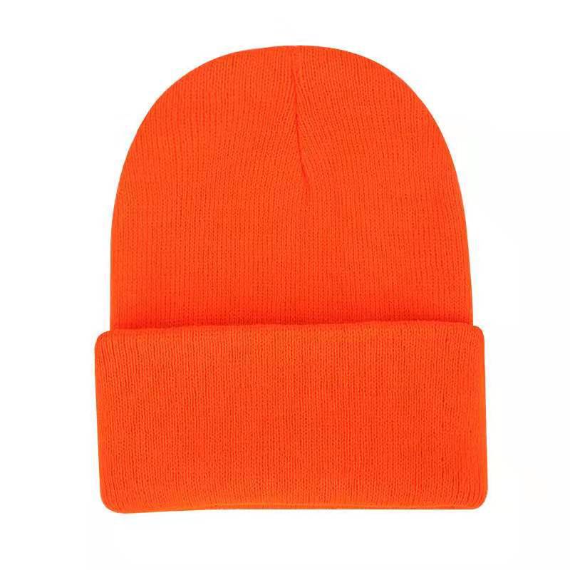 Classic Fold Cuff Knit Beanie - Color_17