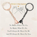 Pinky Swear Hand Keychain Pair for Couples Friends - Color_10