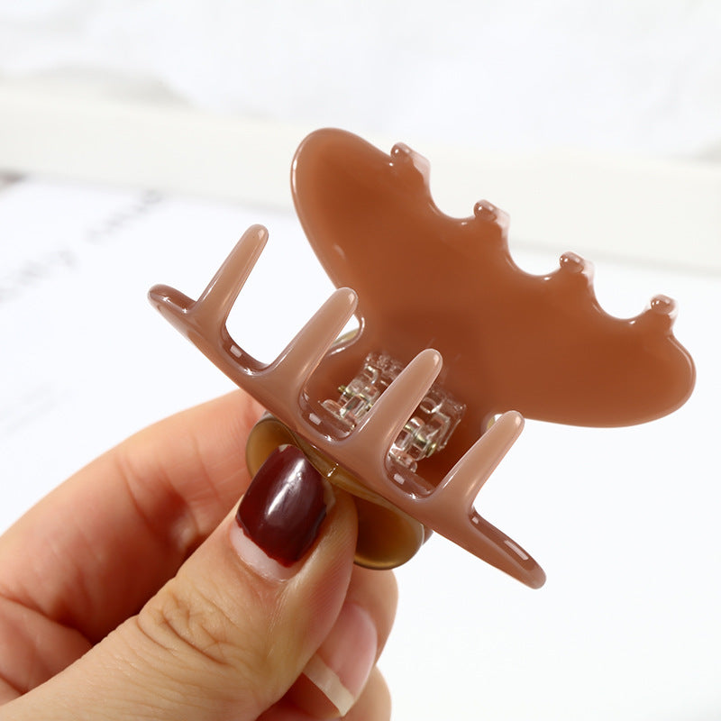 Heart Top Acetate Mini Hair Claw - view 3
