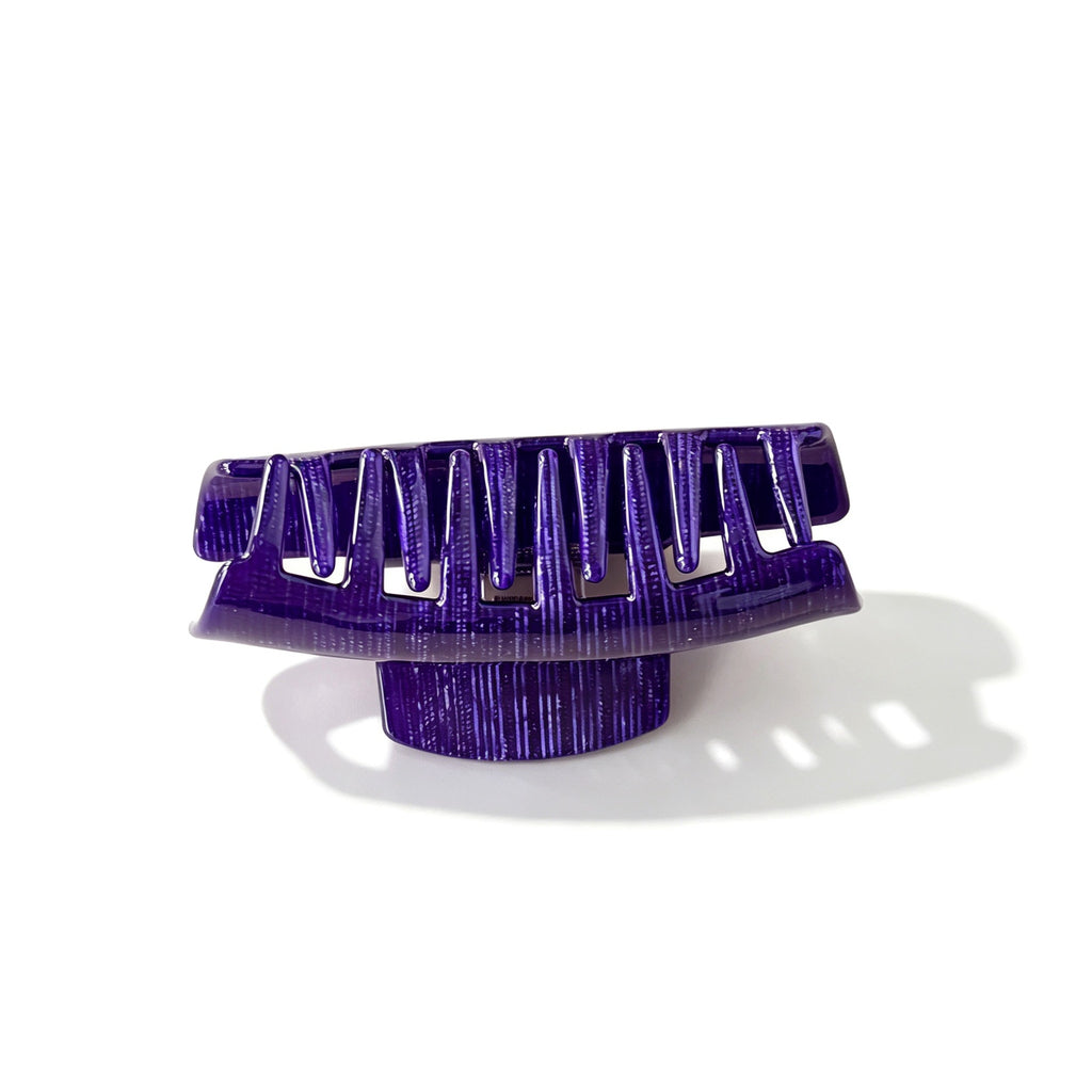 Waffle Textured Large Hair Claw Clip - view 1
