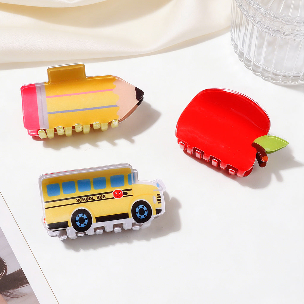 Teacher Novelty Hair Claw Clip for Back to School - view 1