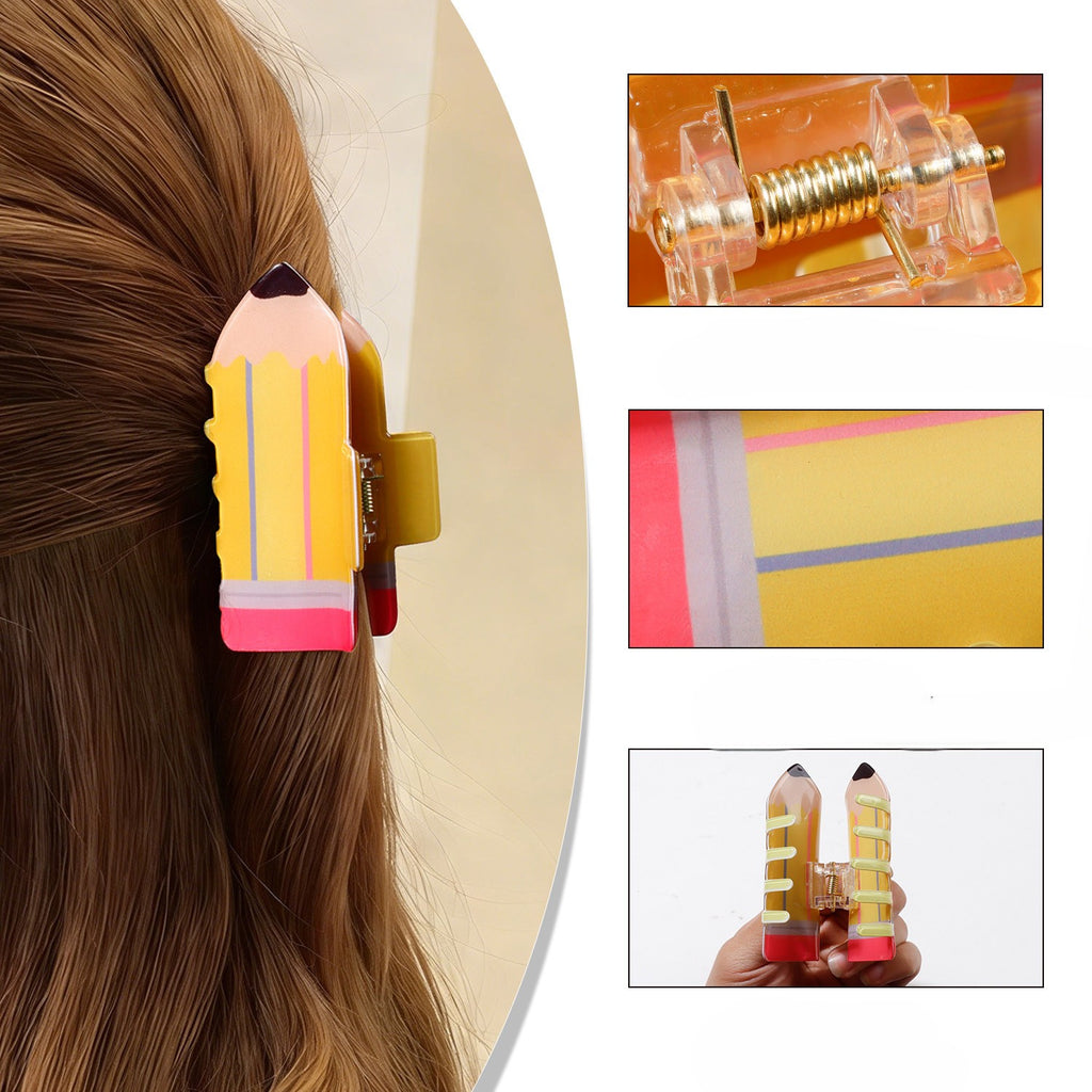 Teacher Novelty Hair Claw Clip for Back to School - view 2