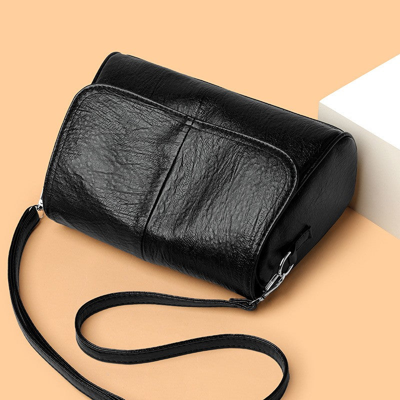 Classic Flap Crossbody Bag with Snap Closure
