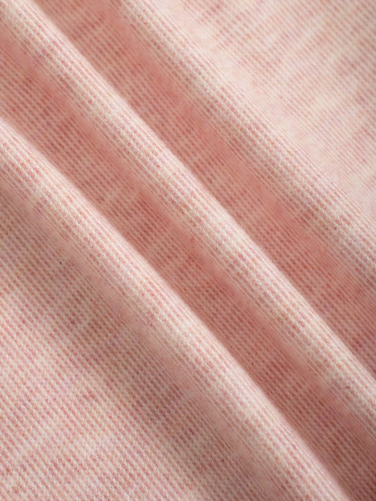 Ribbed Knit Drawstring Lounge Pants - Pink - 3