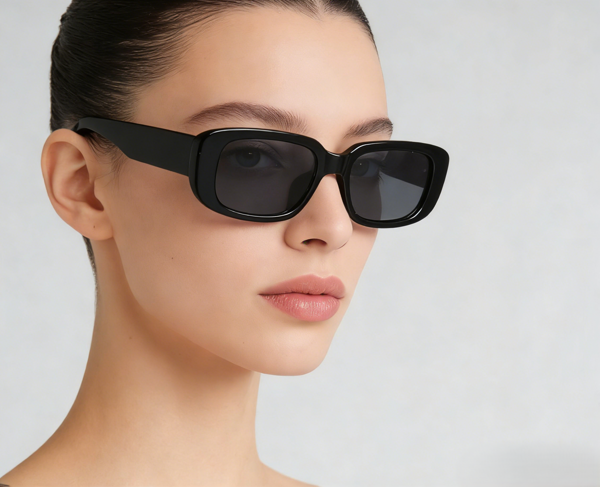 Chunky Rectangle Y2K Sunglasses