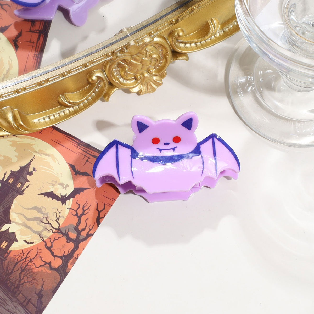 Creepy Cute Hair Claw Clip for Halloween - C6