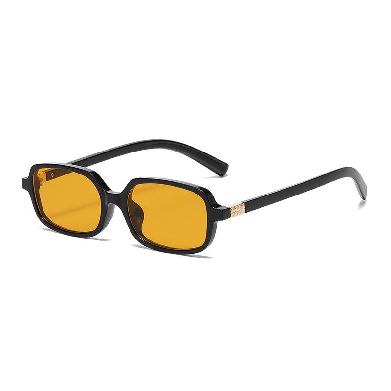 Small Rectangle Frame Retro Sunglasses - NO04