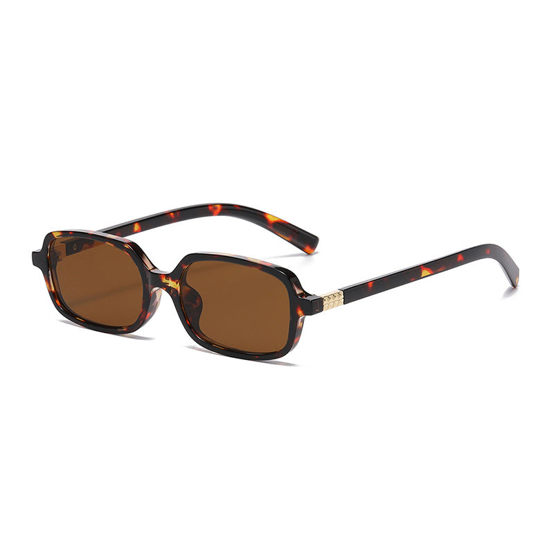 Small Rectangle Frame Retro Sunglasses - NO06