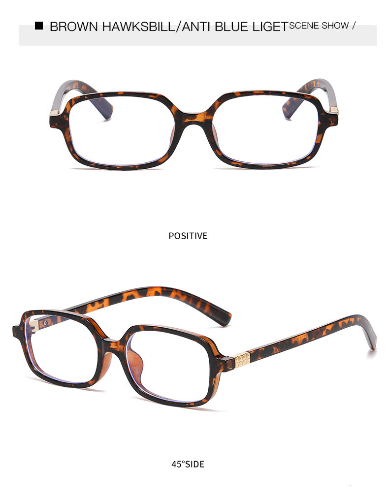 Small Rectangle Frame Retro Sunglasses - view 12