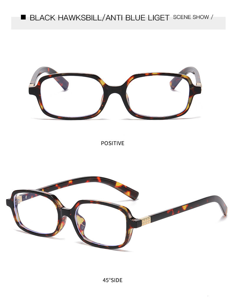 Small Rectangle Frame Retro Sunglasses - view 14